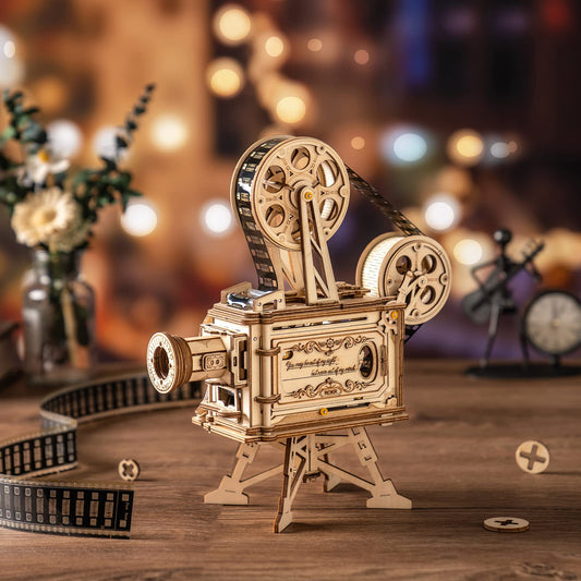 Vintage Cinema Camera Puzzle